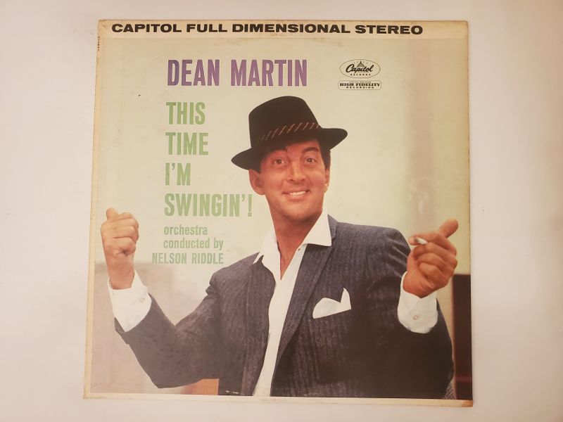 Dean Martin This Time I'm Swingin'! vinyl record